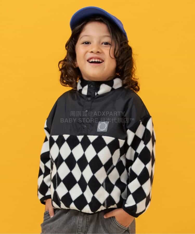 日本童裝 BREEZE 全印花抓毛套頭上衣 90-150cm 男童款 冬季 TOPS