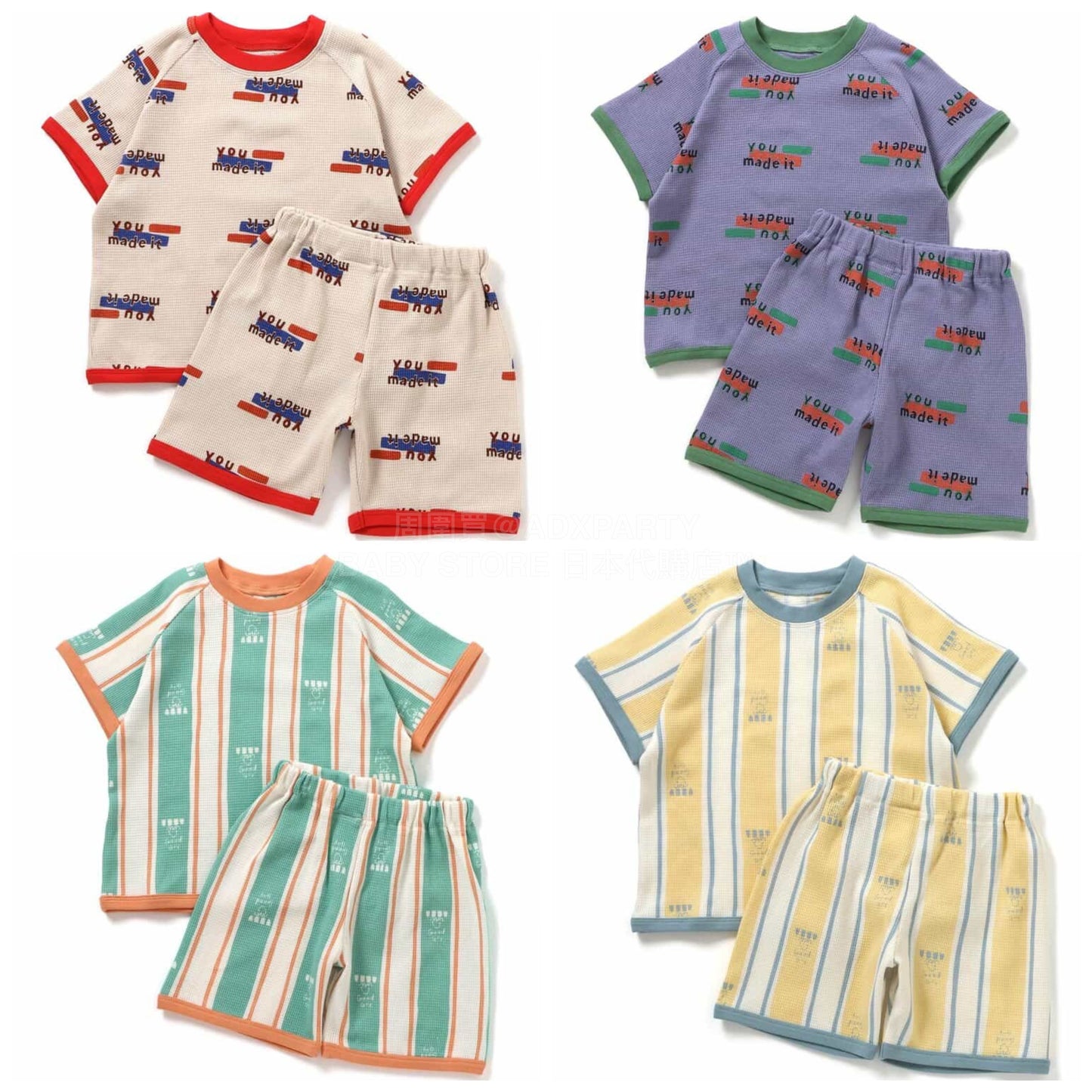 日本童裝 BREEZE 睡衣 80-140cm 男童款 夏季 睡衣系列