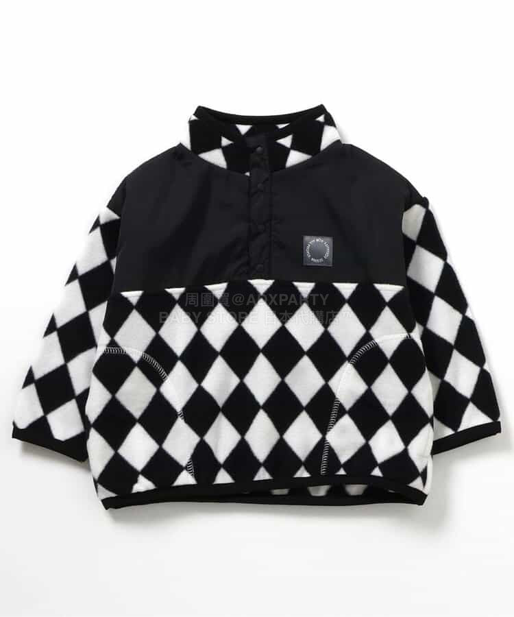 日本童裝 BREEZE 全印花抓毛套頭上衣 90-150cm 男童款 冬季 TOPS