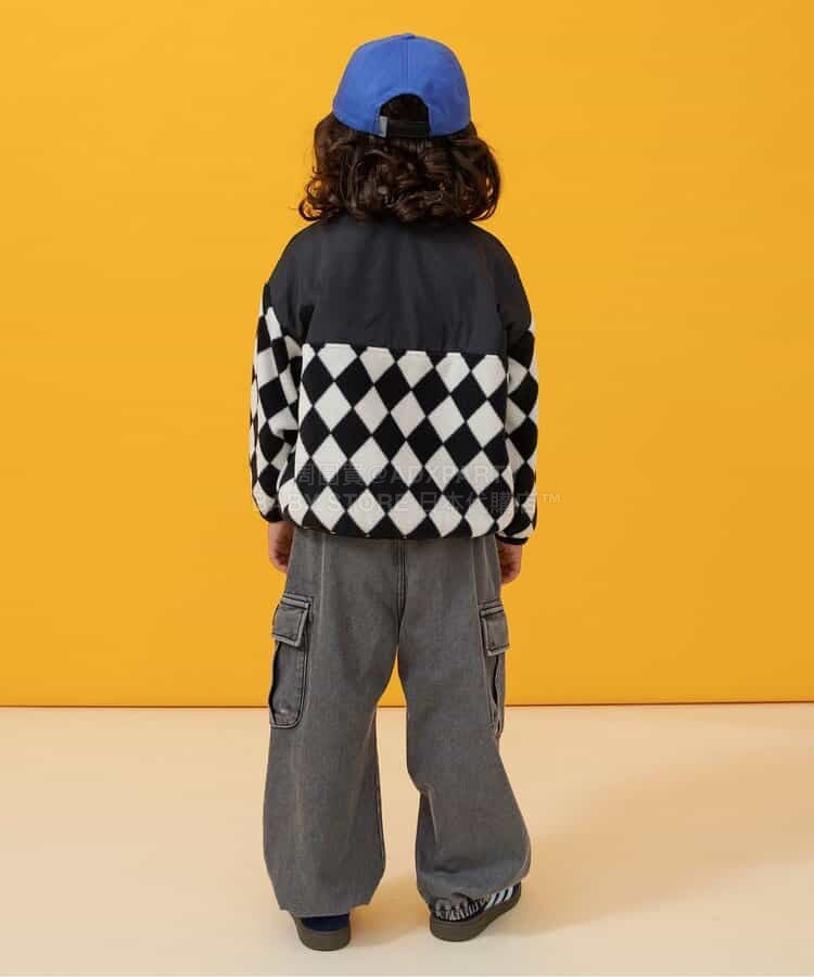 日本童裝 BREEZE 全印花抓毛套頭上衣 90-150cm 男童款 冬季 TOPS