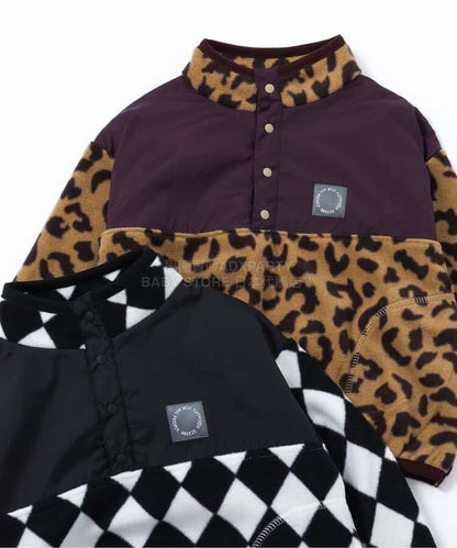 日本童裝 BREEZE 全印花抓毛套頭上衣 90-150cm 男童款 冬季 TOPS