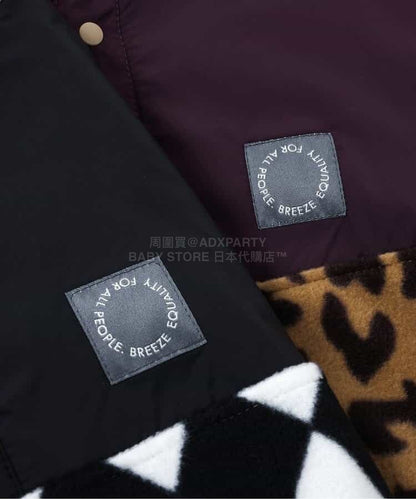 日本童裝 BREEZE 全印花抓毛套頭上衣 90-150cm 男童款 冬季 TOPS