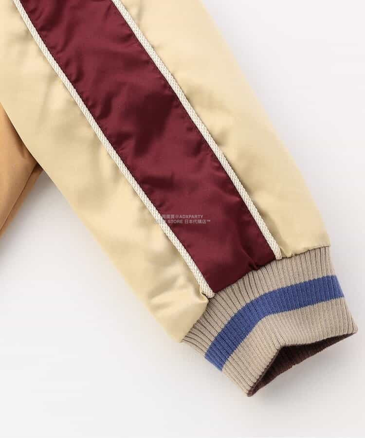 日本童裝 F.O.KIDS 2Way 雙面兩著 刺繡圖案棒球外套 80-140cm 男童款 秋季 OUTERWEAR 其他品牌童裝