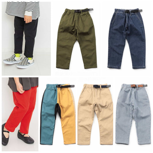 日本童裝 BREEZE 彈性攀岩風休閒長褲 90-150cm 男童款/女童款 夏季 PANTS