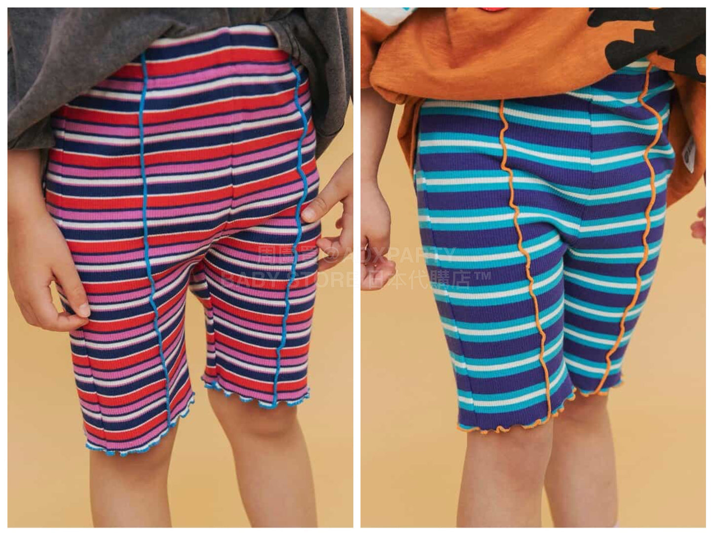 日本童裝 BREEZE I'm Jelly 羅紋騎行褲 80-140cm 男童款/女童款 夏季 PANTS