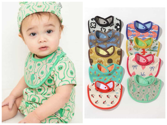 日本直送 BREEZE 口水巾 初生嬰兒 日常用品