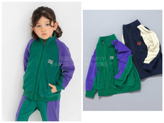 日本童裝 BREEZE 毛巾料運動外套 90-150cm 男童款 夏季 OUTERWEAR