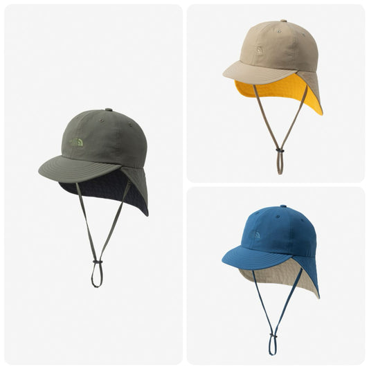 TNF UV Protection and Insect Repellent Caps (50-56cm) Direct from Japan 