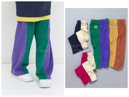 日本童裝 BREEZE 毛巾料長褲 90-150cm 男童款 夏季 PANTS