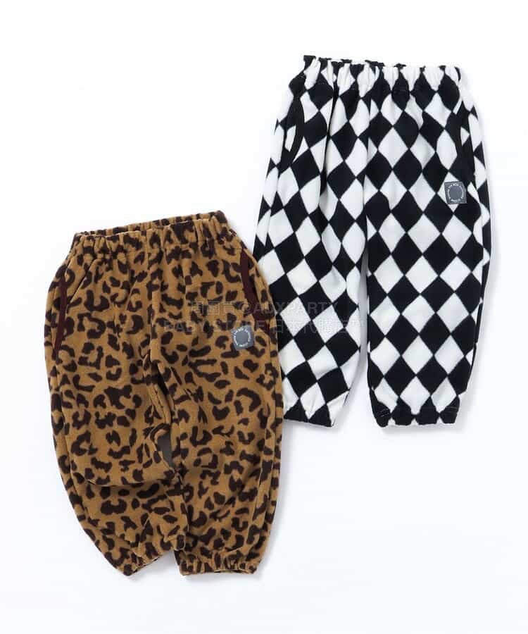 日本童裝 BREEZE 全印花抓毛長褲 90-150cm 男童款 冬季 PANTS