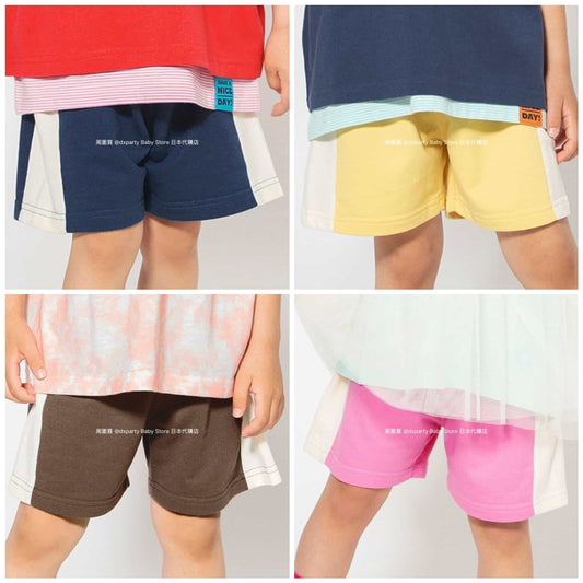 Japanese children's clothing BREEZE sports shorts 80-140cm boys'/girls' summer PANTS 