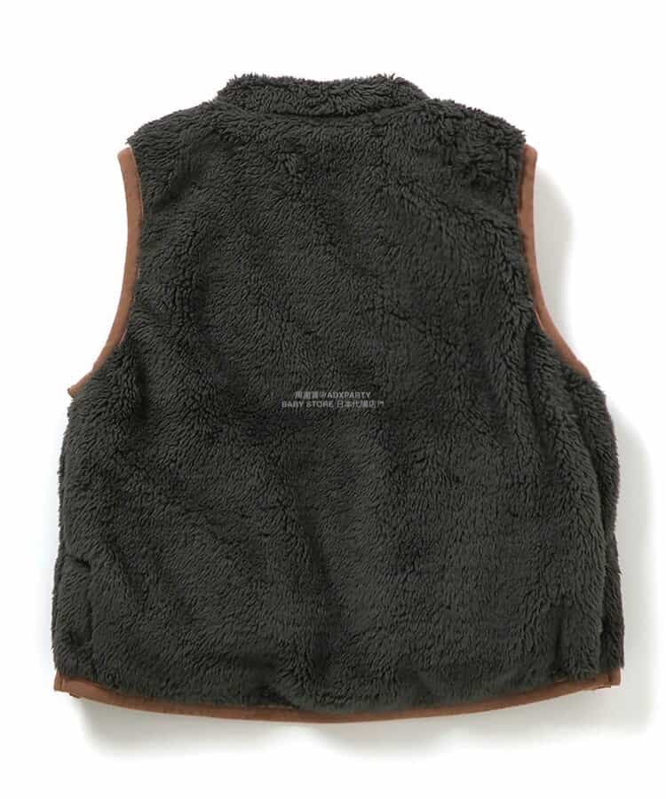 日本童裝 F.O.KIDS 2Way 雙面兩著 絨毛背心外套 80-140cm 男童款 秋季 OUTERWEAR 其他品牌童裝