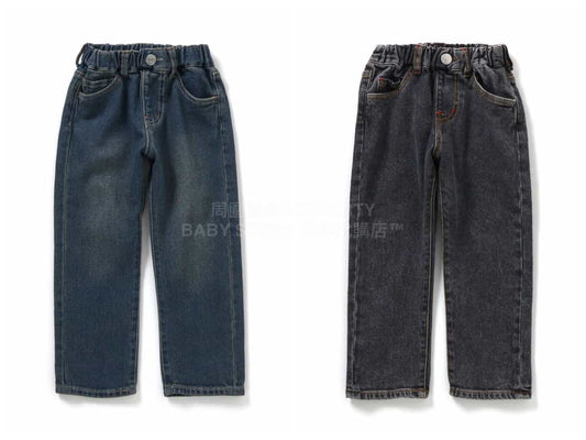 日本童裝 BREEZE 直筒牛仔長褲 90-150cm 男童款/女童款 春季 PANTS