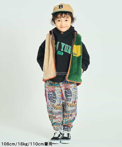 日本童裝 F.O.KIDS 2Way 雙面兩著 絨毛背心外套 80-140cm 男童款 秋季 OUTERWEAR 其他品牌童裝