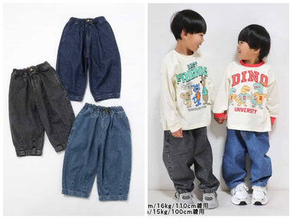 日本童裝 BREEZE 牛仔長褲 90-150cm 男童款/女童款 春季 PANTS