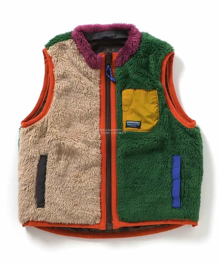 日本童裝 F.O.KIDS 2Way 雙面兩著 絨毛背心外套 80-140cm 男童款 秋季 OUTERWEAR 其他品牌童裝