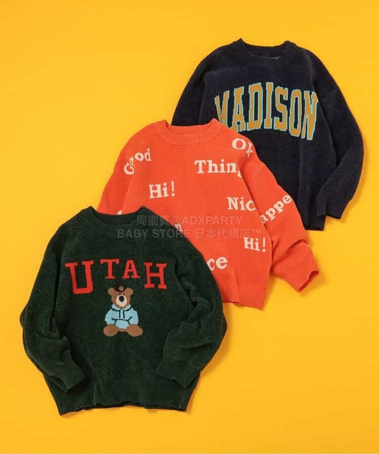 日本童裝 BREEZE 針織毛衣 80-140cm 男童款/女童款 冬季 TOPS