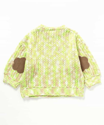 日本童裝 BREEZE 貼布針織毛衣 80-140cm 男童款/女童款 冬季 TOPS