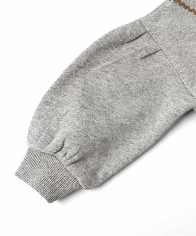 日本童裝 BREEZE 心型袋衛衣裙 80-140cm 女童款 冬季 DRESSES