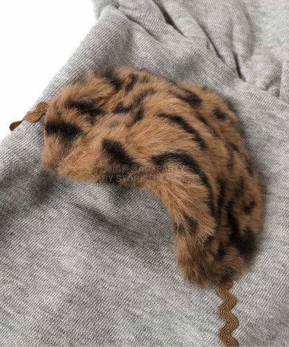 日本童裝 BREEZE 心型袋衛衣裙 80-140cm 女童款 冬季 DRESSES