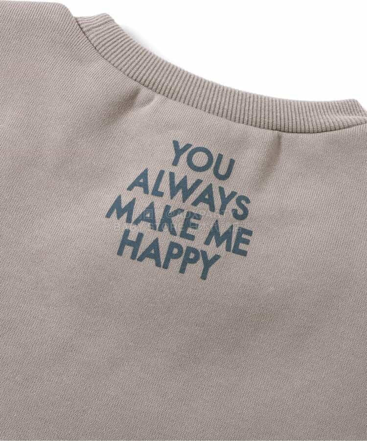 日本童裝 BREEZE 抓毛提花毛絨袖衛衣 80-140cm 男童款/女童款 冬季 TOPS