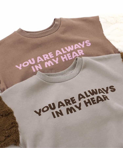 日本童裝 BREEZE 抓毛提花毛絨袖衛衣 80-140cm 男童款/女童款 冬季 TOPS