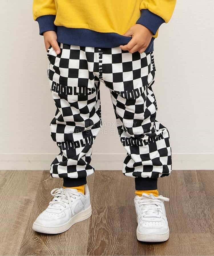 日本童裝 BREEZE 印花休閒長褲 80-140cm 男童款 冬季 PANTS