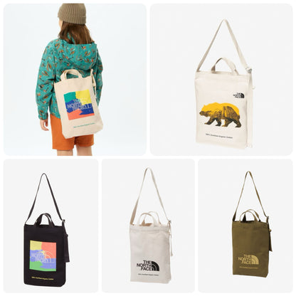 TNF Organic Cotton Crossbody Bags for Kids (Direct from Japan) Other Brands 