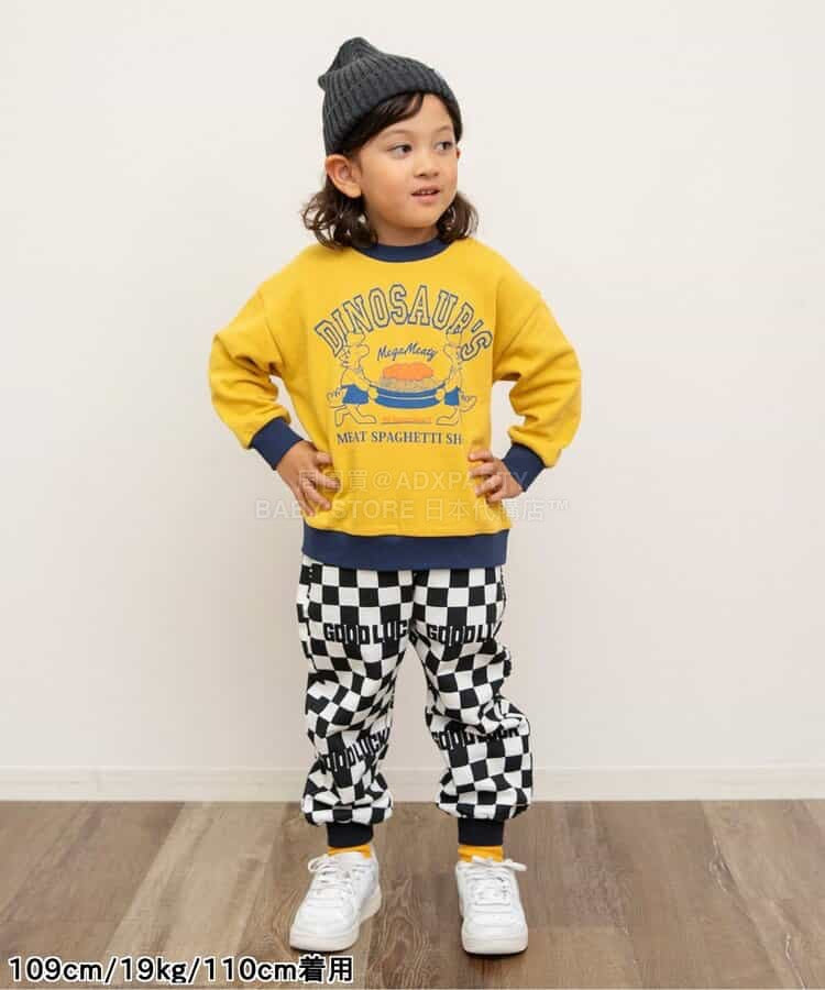 日本童裝 BREEZE 印花休閒長褲 80-140cm 男童款 冬季 PANTS