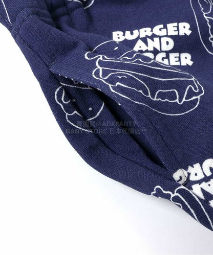 日本童裝 BREEZE 印花休閒長褲 80-140cm 男童款 冬季 PANTS