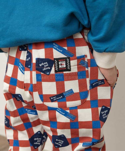 日本童裝 BREEZE 印花休閒長褲 80-140cm 男童款 冬季 PANTS