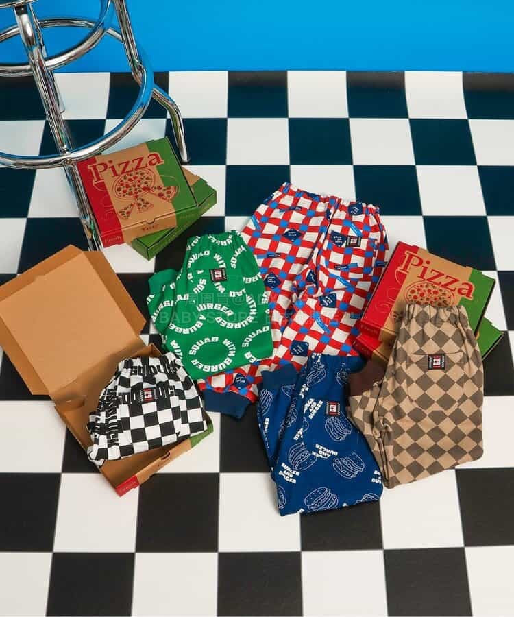 日本童裝 BREEZE 印花休閒長褲 80-140cm 男童款 冬季 PANTS