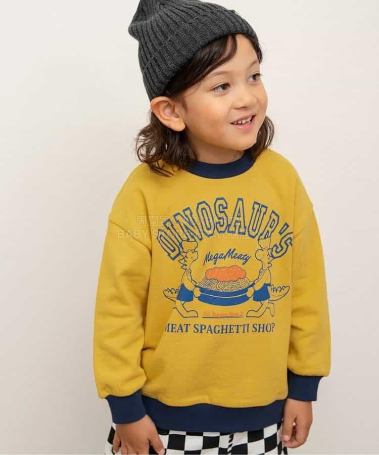 日本童裝 BREEZE 美國餐廳印花衛衣 80-140cm 女童款 冬季 TOPS