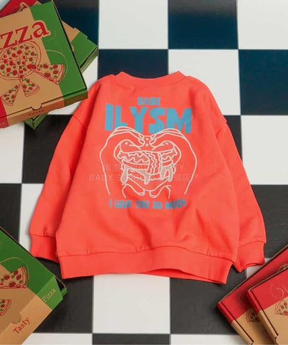 日本童裝 BREEZE 美國餐廳印花衛衣 80-140cm 女童款 冬季 TOPS