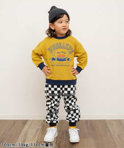 日本童裝 BREEZE 美國餐廳印花衛衣 80-140cm 女童款 冬季 TOPS