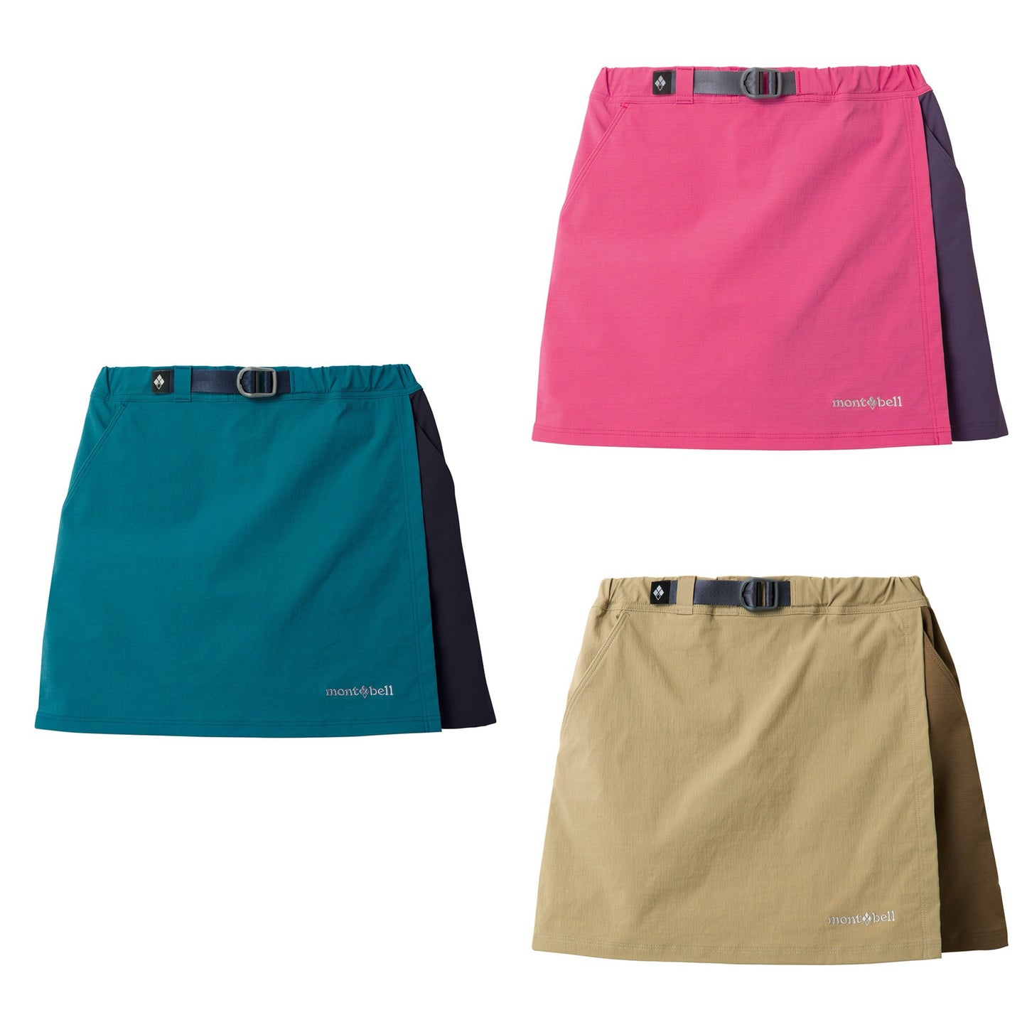 日本童裝 mont-bell 防水系列 防污系列 山系裙褲 140-160cm 夏季 SKIRTS PANTS