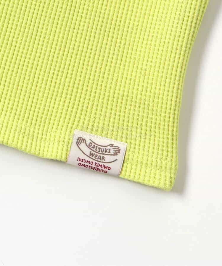 日本童裝 BREEZE 2Way 前後兩著 華夫格長款上衣 80-140cm 男童款/女童款 冬季 TOPS