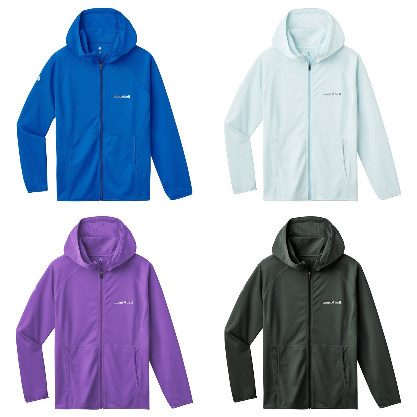 日本童裝 mont-bell 防UV 速乾系列 透氣 運動外套 140-160cm 夏季 OUTERWEAR