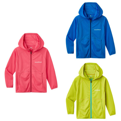 日本童裝 mont-bell 防UV 速乾系列 透氣 運動外套 100-130cm 夏季 OUTERWEAR