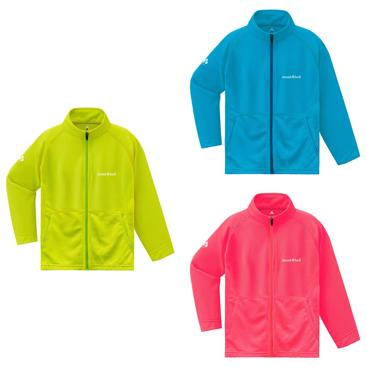 日本童裝 mont-bell 防UV 速乾系列 透氣 運動外套 100-130cm 夏季 OUTERWEAR