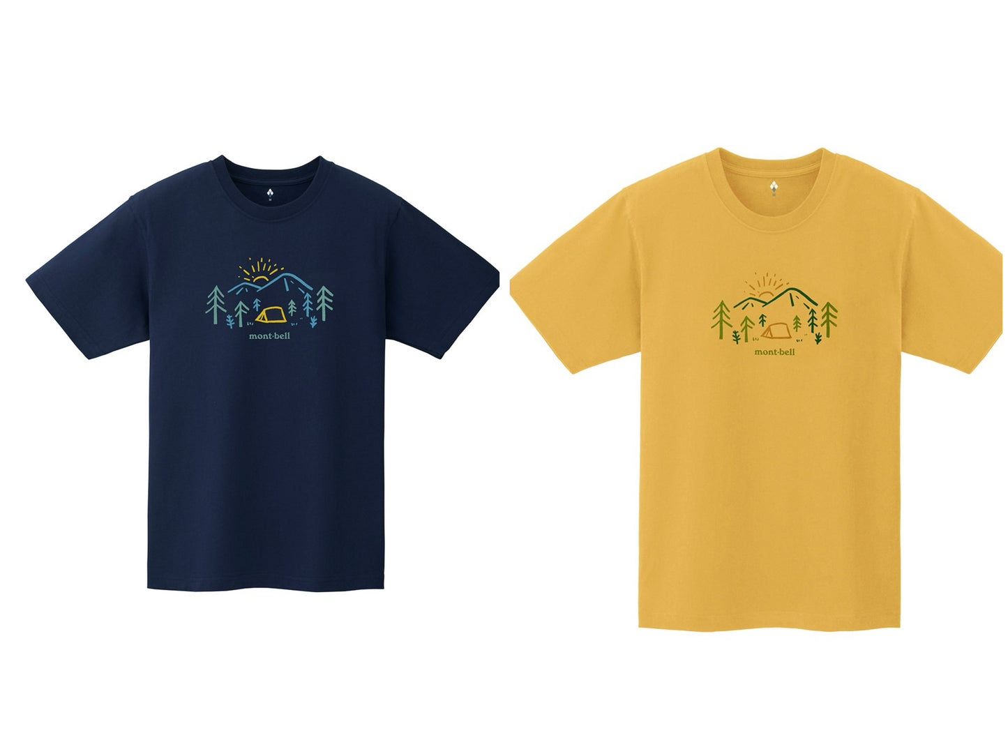 日本童裝 mont-bell  防UV/耐穿 山の朝T恤 XS-XL 親子裝 夏季 TOPS