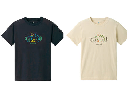 日本童裝 mont-bell  防UV/透氣/彈性 山の朝T恤  140-160cm 親子裝 夏季 TOPS
