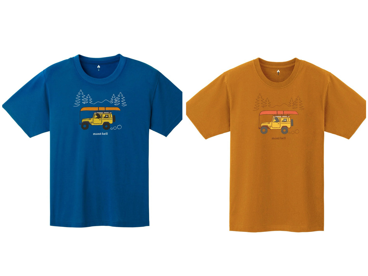 日本童裝 mont-bell  防UV/耐穿 出発T恤 XS-XL 親子裝 親子裝 夏季 TOPS