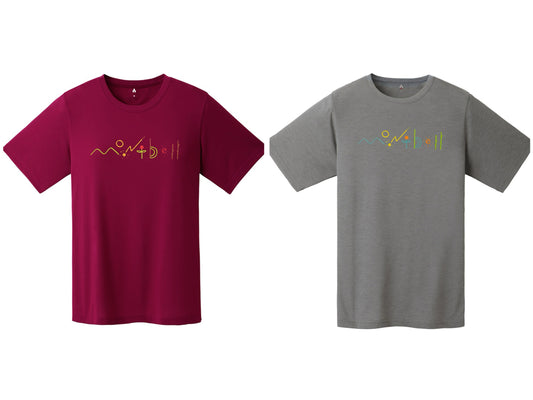 日本童裝 mont-bell  防UV/速乾系列/透氣 字母logoT恤 XS-XL 親子裝 夏季 TOPS