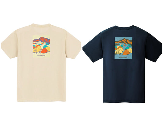 日本童裝 mont-bell  防UV/速乾系列/透氣 日出前T恤 XS-XXL 親子裝 夏季 TOPS
