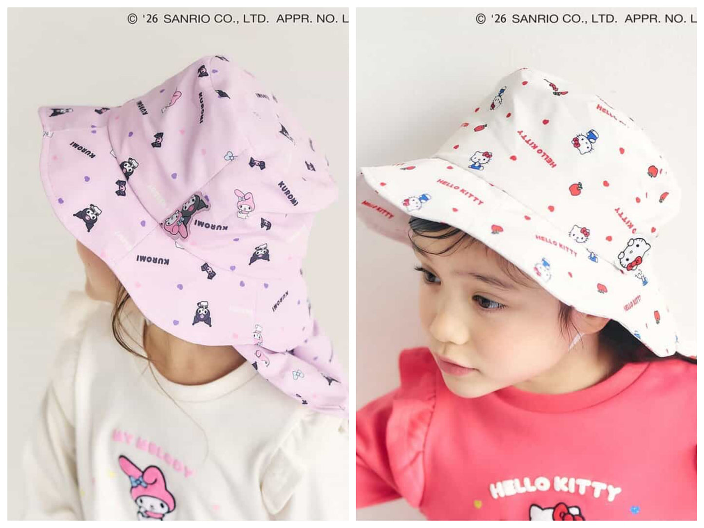 日本直送 apres les cours  x Sanrio 漁夫帽 48-56cm 帽系列