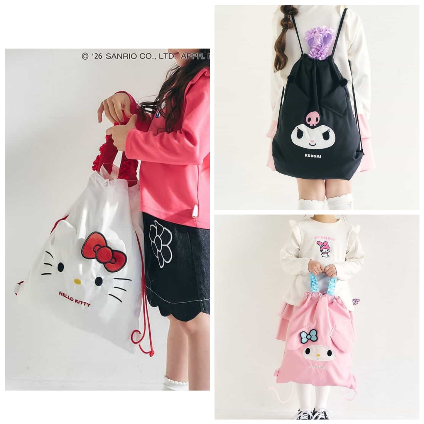 日本直送 apres les cours  x Sanrio 2Way背囊 包系列 其他品牌