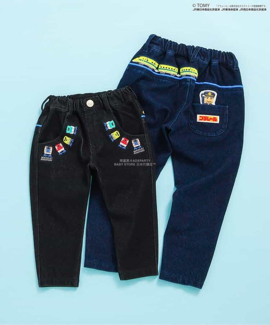 Moujonjon Hungry Heart JR Shinkansen Top (90-130cm) for Boys (Summer TOPS) (Railway Series) 