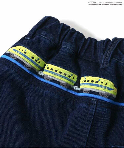 Moujonjon Hungry Heart JR Shinkansen Top (90-130cm) for Boys (Summer TOPS) (Railway Series) 