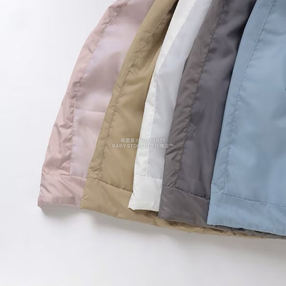 日本童裝 Ly# mine 可拆卸水手領絎縫夾棉外套 100-150cm 女童款 冬季 (適合初秋、香港平均溫度）OUTERWEAR 